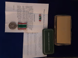 Women's Voluntary Service Medal circa 1961, with original packaging and paperwork