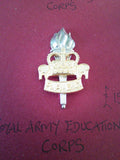 Original anodised cap badge Royal Army Educational Corps