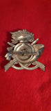 Original WW2 cap badge 10th Italian "Bersaglieri" Rifle Regiment