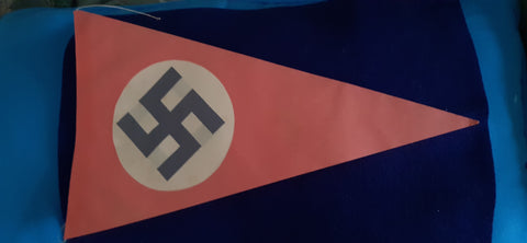 German Nazi paper bunting pennant