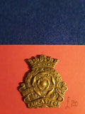 Original cap badge The Duke of Lancaster's Own Yeomanry, WWI and WWII